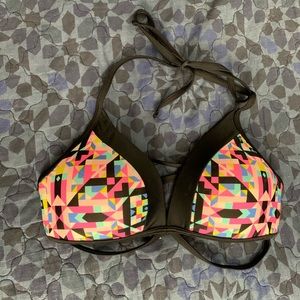 colorful swim top